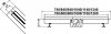 AQUALine Odpływ liniowy podłogowy złoty/gold SUPER SLIM INVISIBLE 100cm RSP01GL NOWOŚĆ